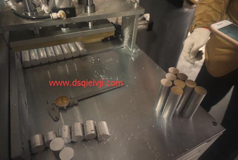 【上海】选择风暴全自动锯铝机，切割直径100mm铝棒做汽车配件